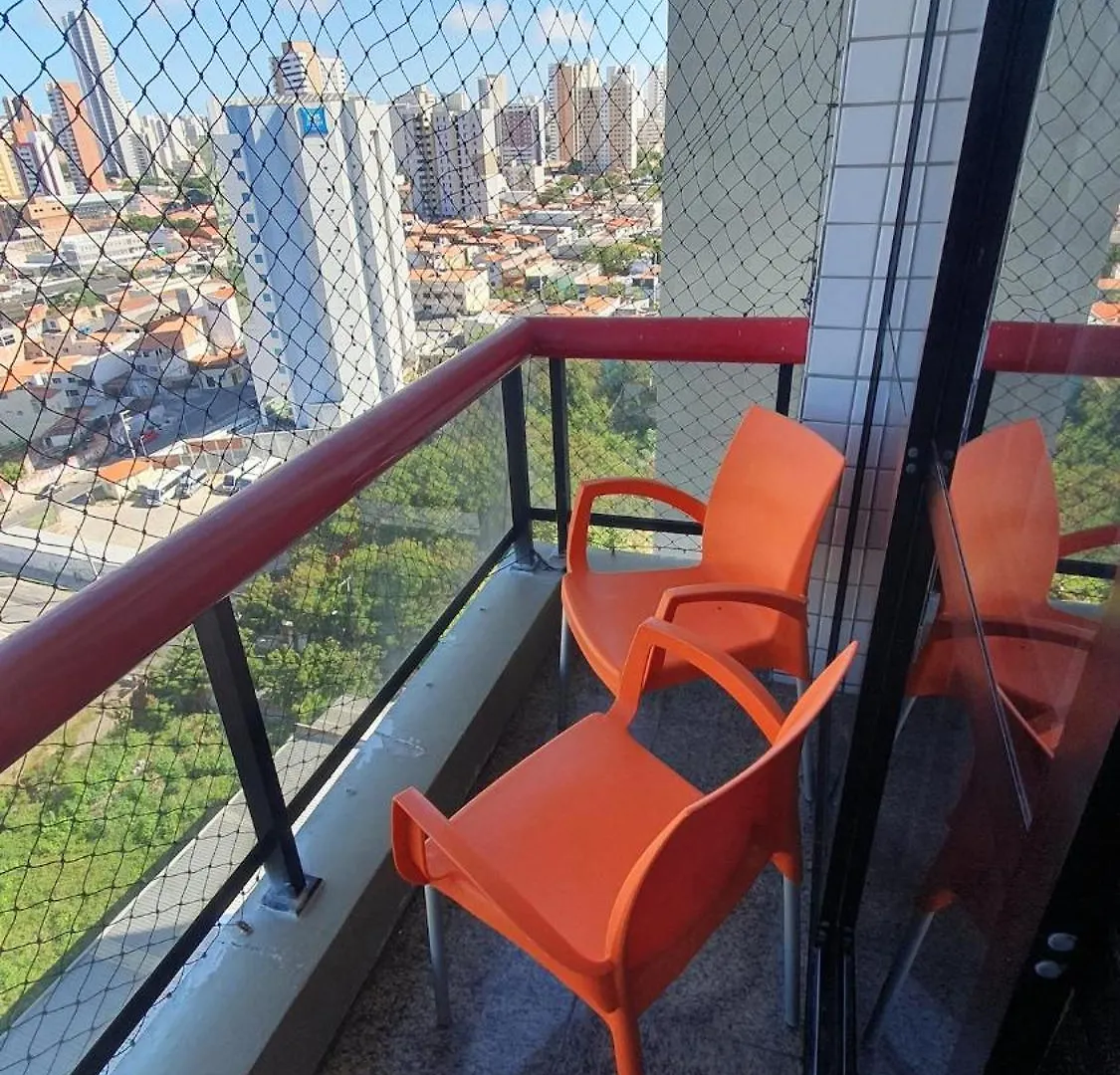 Apartmán Ed Dragao Do Mar 2Quartos, 2 Banhos, Praia De Iracema 17 Andar Fortaleza